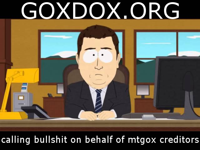 goxdox.org: calling bullshit on behalf of mtgox creditors